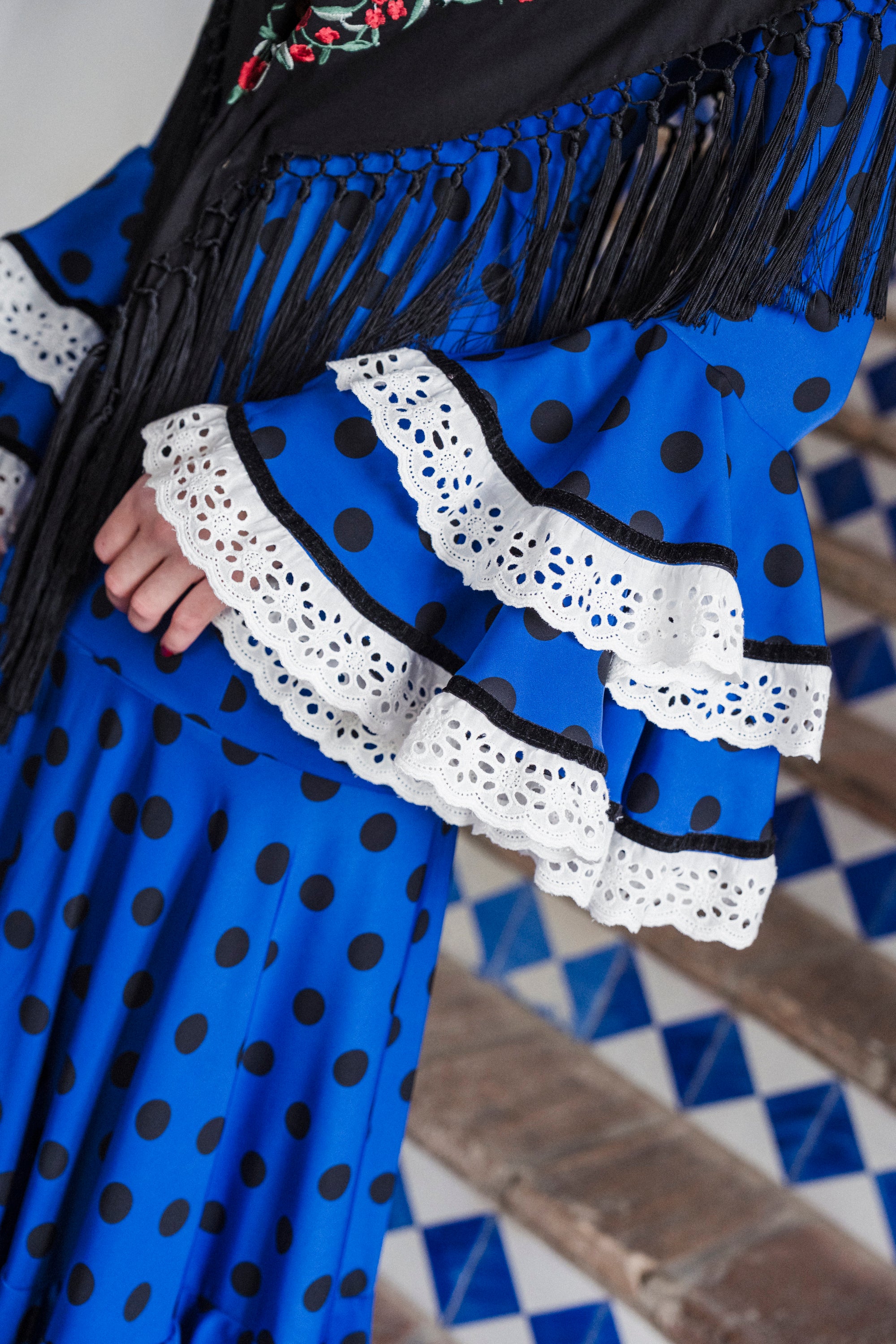 Traje de doble Volante