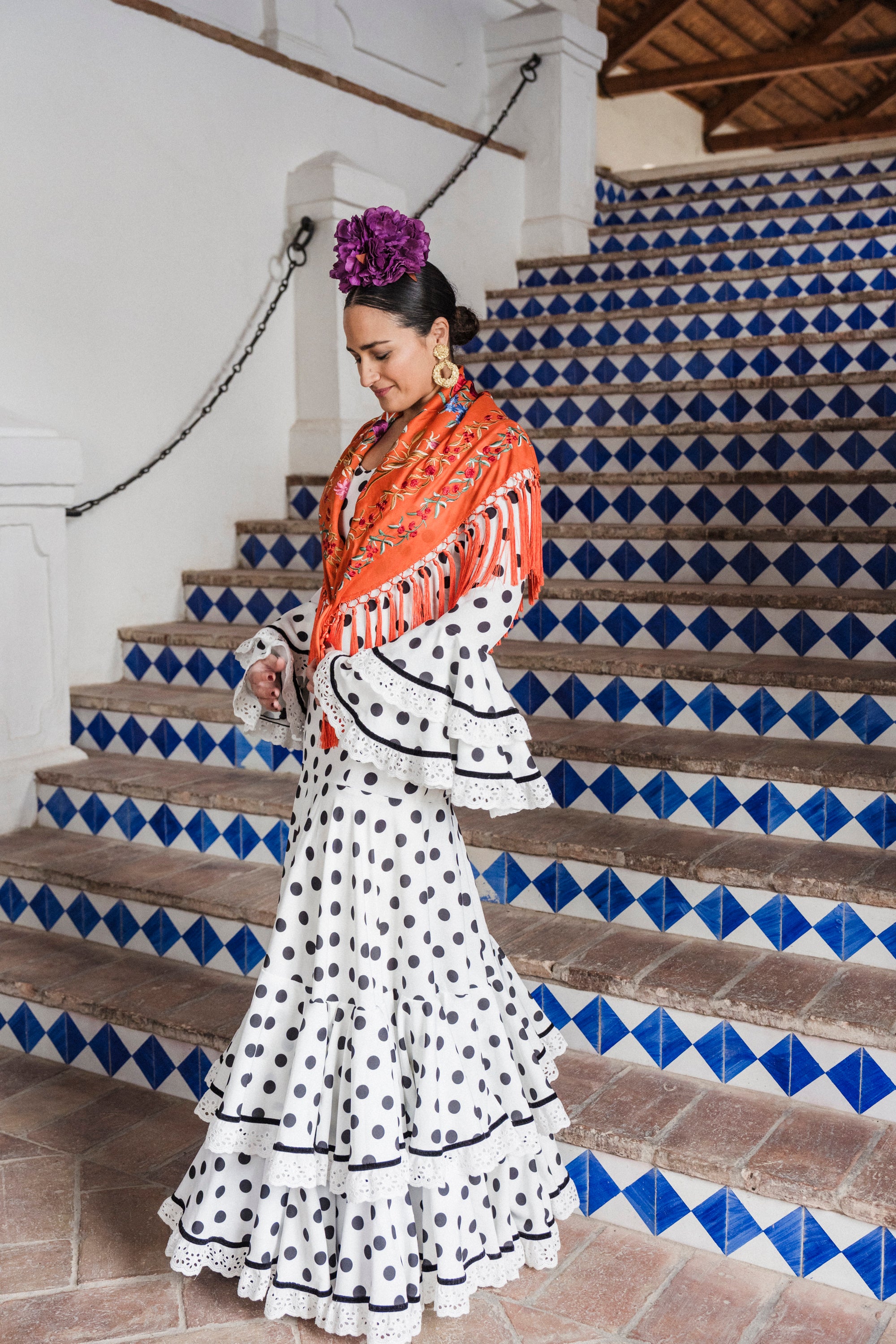 Traje de doble Volante
