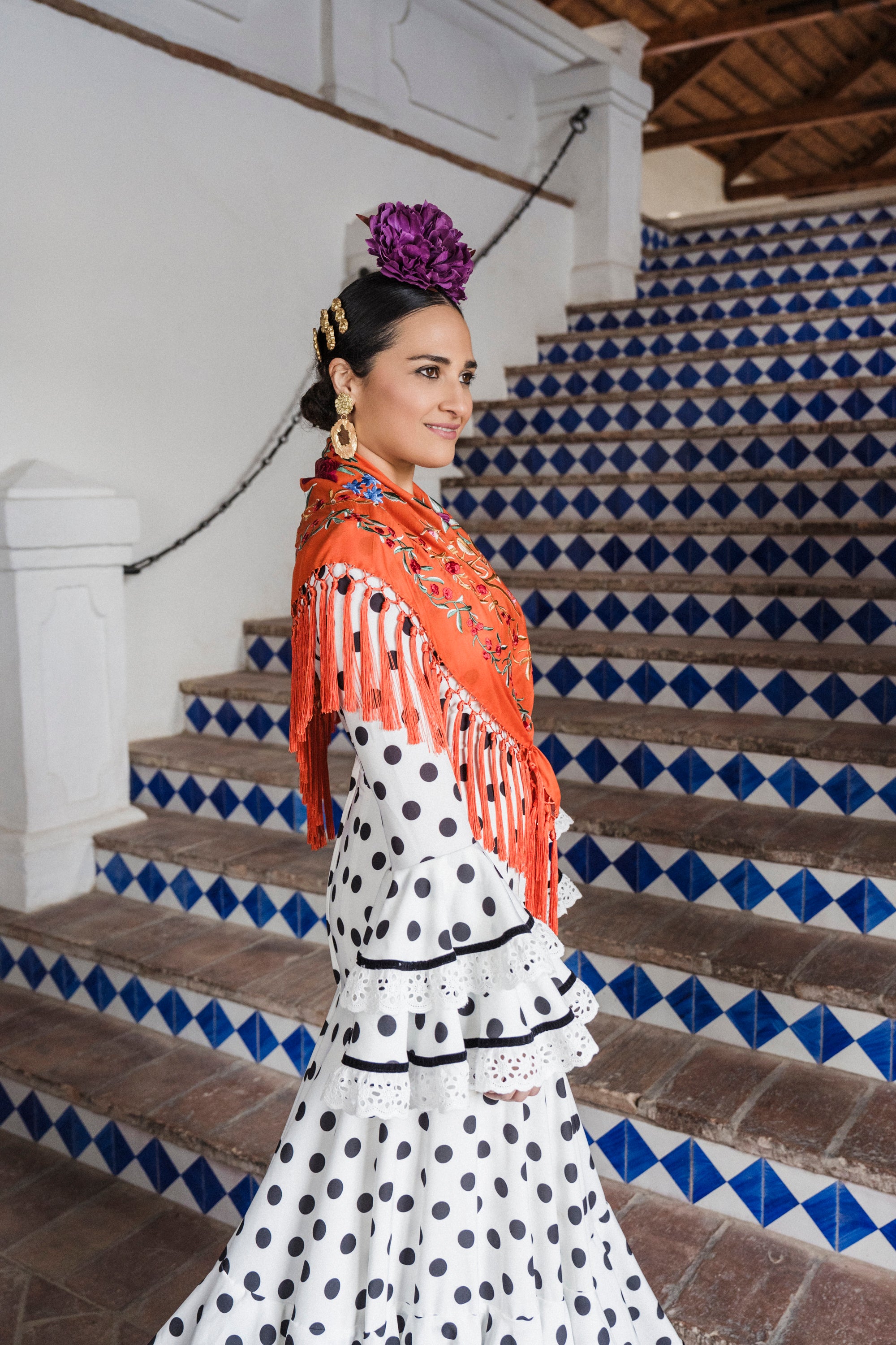 Traje de doble Volante