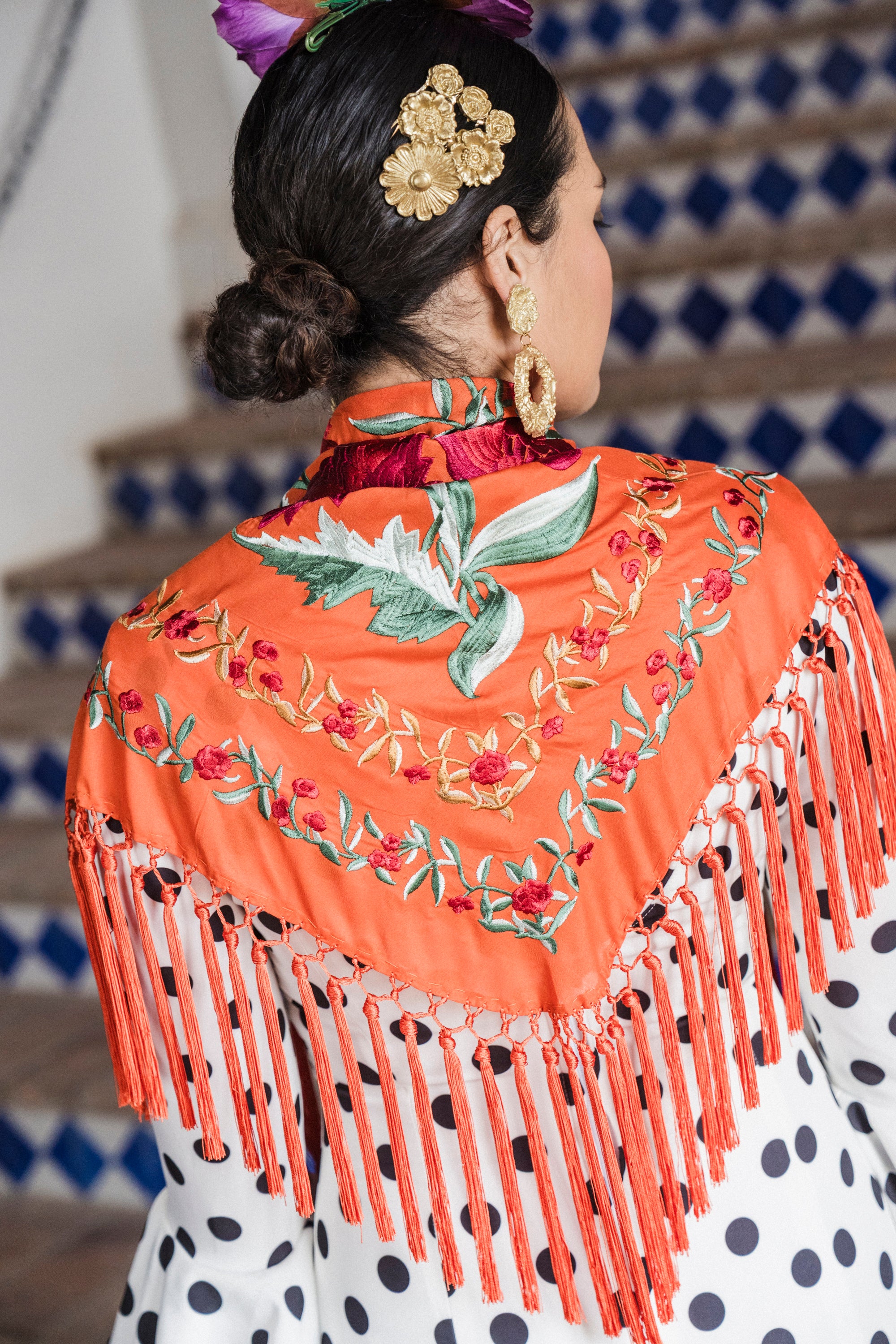 Traje de doble Volante
