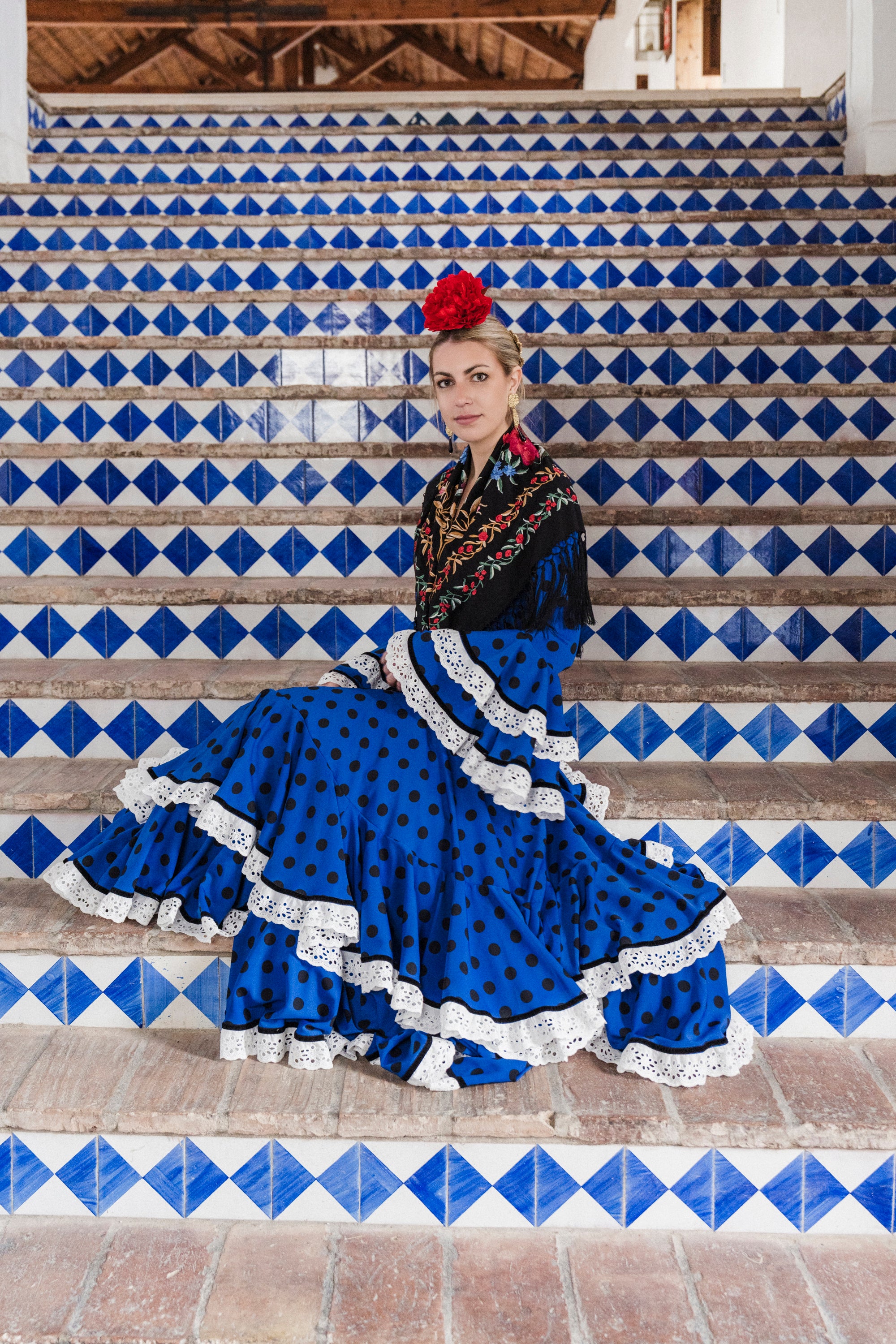 Traje de doble Volante