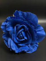 Rosa Flor Flamenca Azul Klein