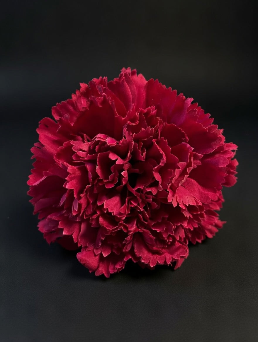 Flor Flamenca Rojo Pasión