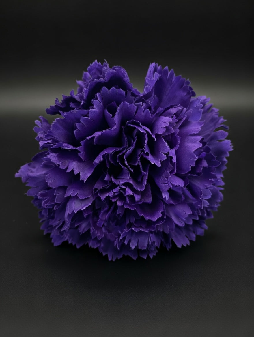 Flor Flamenca Morado Intenso