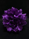 Flor violeta profundo y vibrante