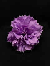 Flor malva suave y luminoso