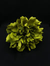 Flor verde oliva intenso