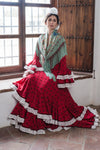 Traje de doble Volante