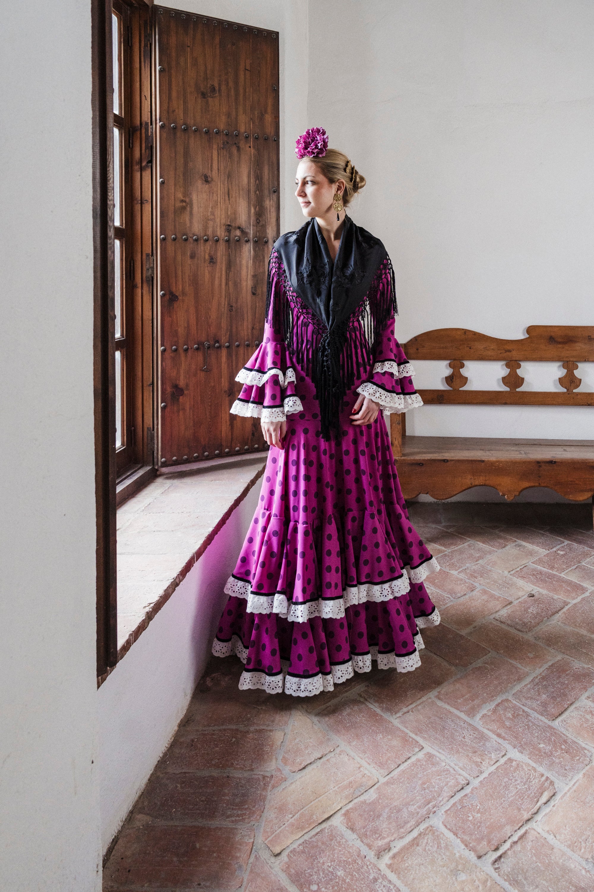 Traje de doble Volante