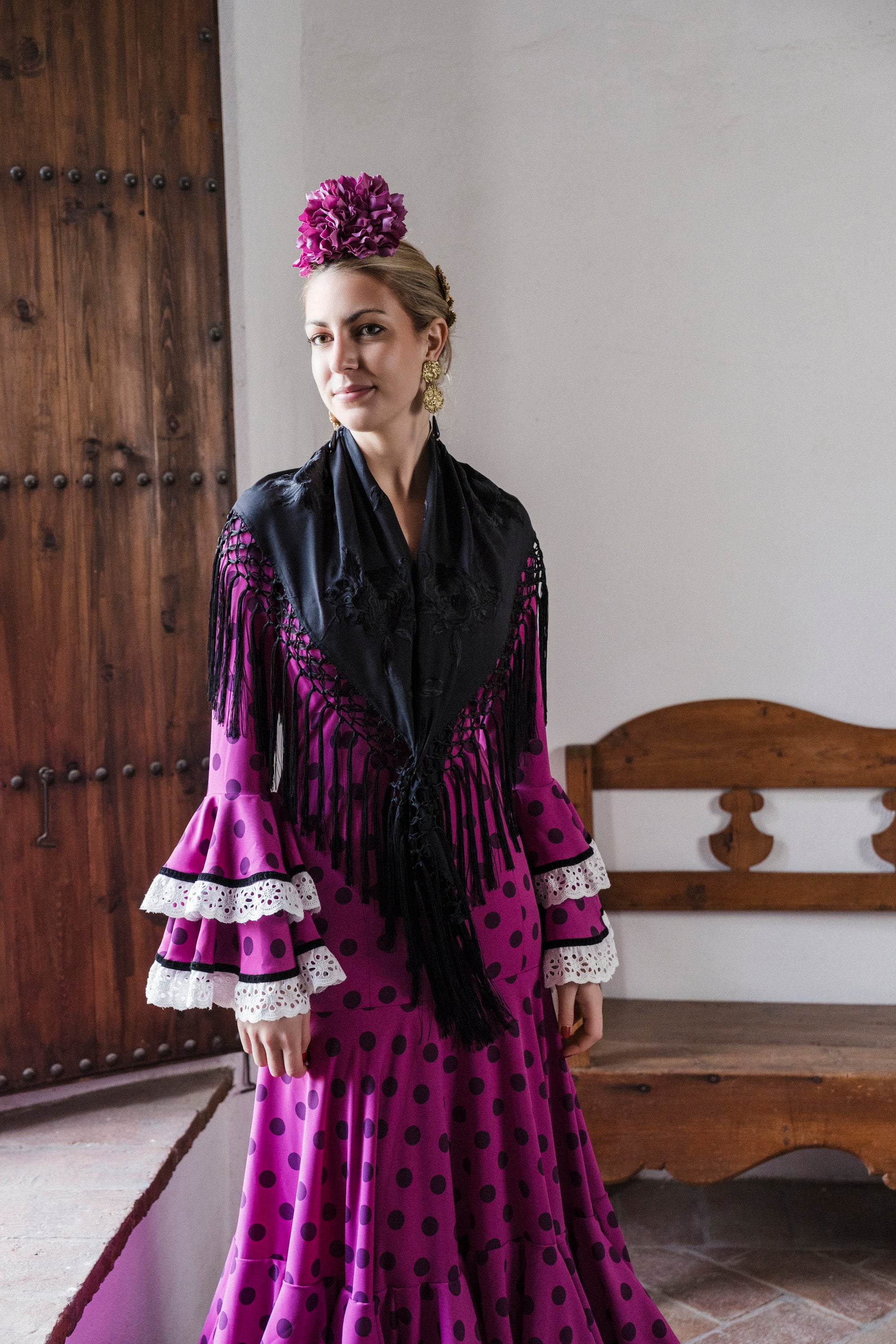 Traje de doble Volante