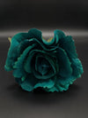 Rosa Flor Flamenca Verde Esmeralda