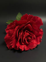 Rosa Flor Flamenca Roja Pasión