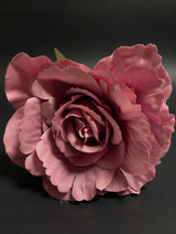 Rosa Flor Flamenca Rosa Empolvado