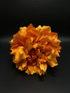 Flor naranja intenso y luminoso