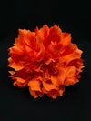 Flor naranja intenso y vibrante
