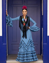 Traje azul